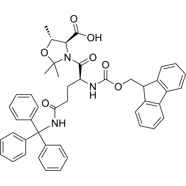 Fmoc-Gln(Trt)-Thr(psi(Me,Me)pro)-OH 1572725-72-4